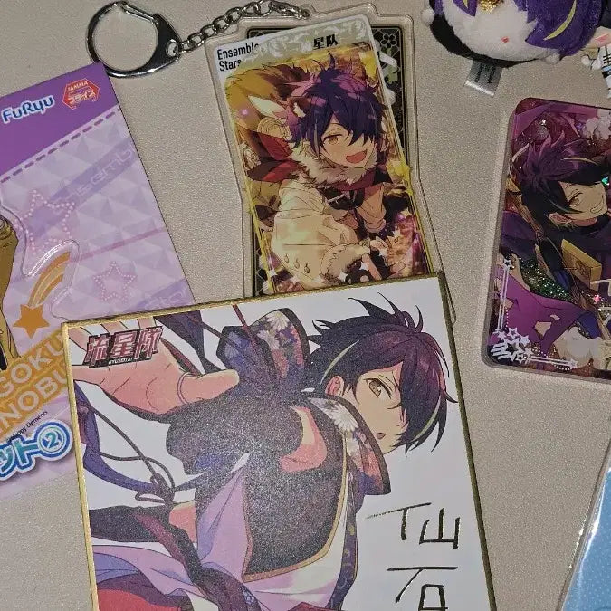 [BUNJANG] Ensemble Stars Shinobu Bundle Set (Plush, Manju, Figure, etc.) / (오늘만)앙스타 시노부 일괄 (누이,만쥬 피규어 등등)
