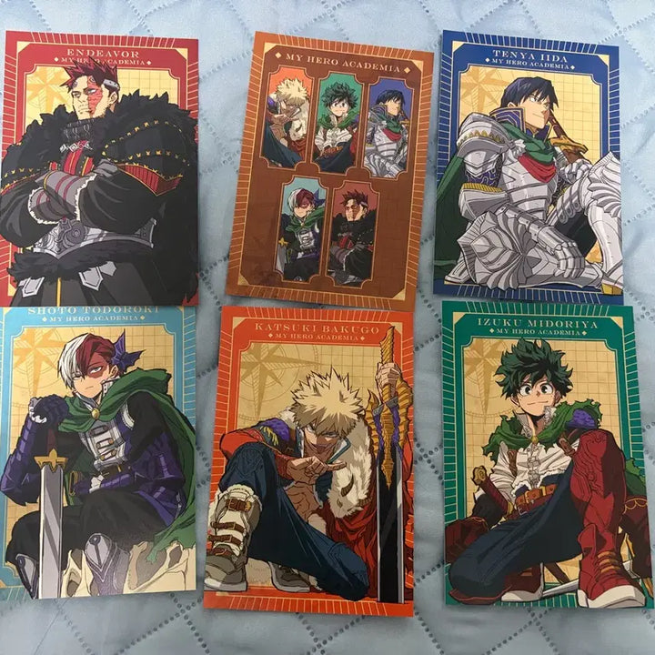 [BUNJANG] My Hero Academia Ten Girls Postcard Set / 히로아카 십걸 엽서