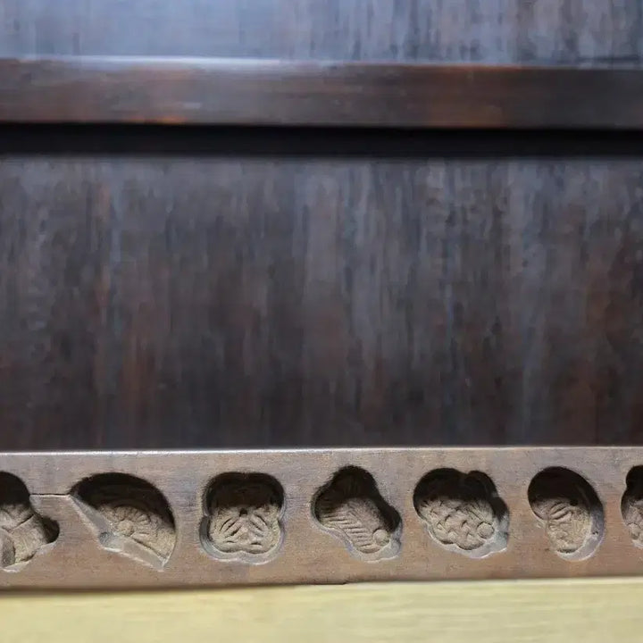 [BUNJANG] Antique Wooden Yakgwa Mold with Engraved Patterns / 앤틱 수집품 <다식판 겸 떡살>