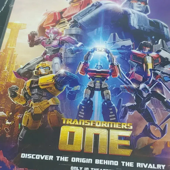 [BUNJANG] Transformers: One Hologram Art Card &amp; Postcard Set (Sealed) / (2개1set)트랜스포머 one 홀로그램아트카드,엽서 새상품 미개봉