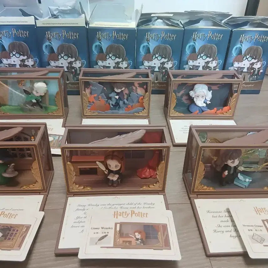 [BUNJANG] Popmart Harry Potter Hogwarts World Snape, Malfoy (9 Types) Bundle Set / 급처 팝마트 해리포터 호그와트 세계관 스네이프,말포이 등 9종 일괄