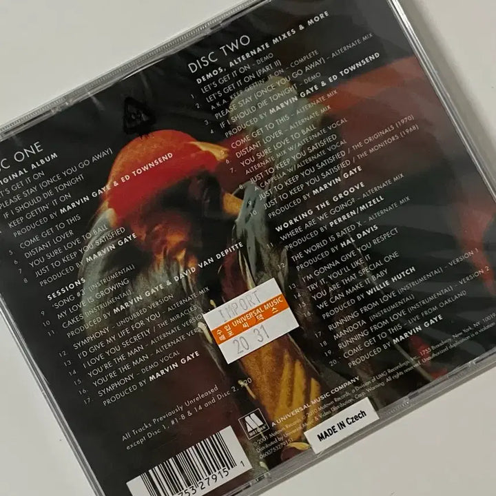 [BUNJANG] Marvin Gaye LP/CD Bundle Set / Marvin Gaye(마빈 게이)LP/CD