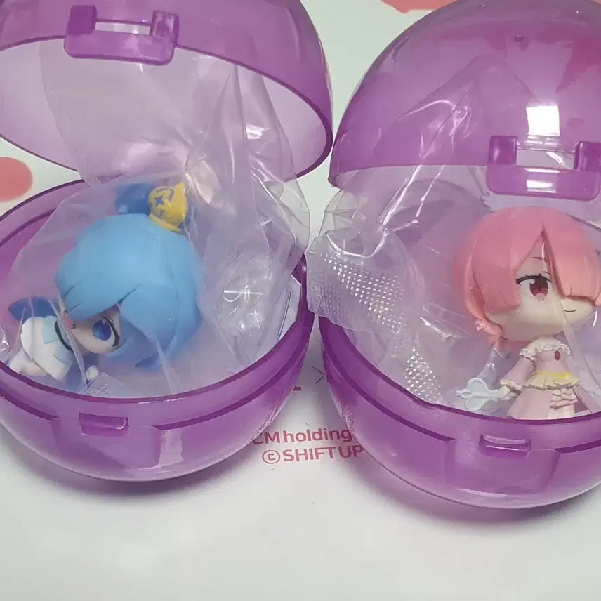 [BUNJANG] Re:Zero Ram Rem Bushiroad Gacha Figures Set / 리제로 부시로드 가챠 렘 람