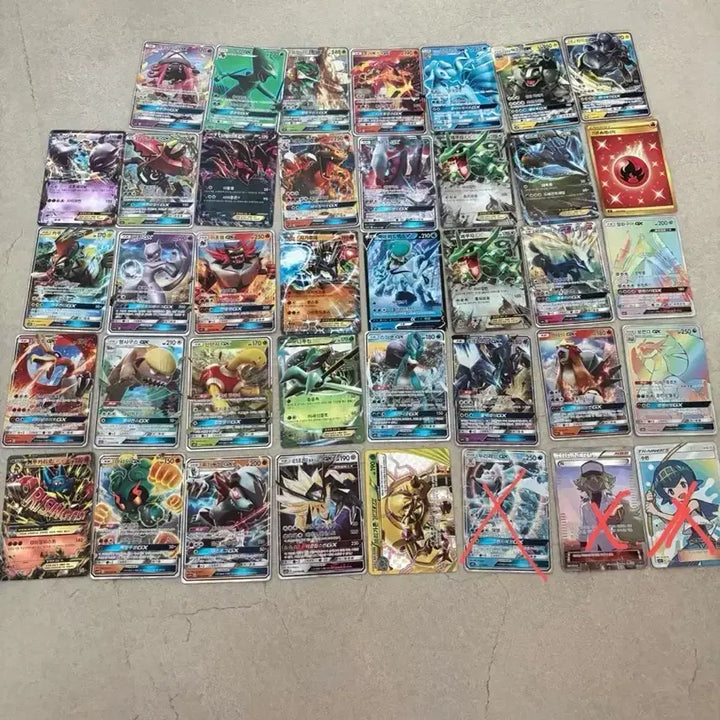 [BUNJANG] Pokemon Cards GX EX Bundle Set (36 pcs) / 포켓몬카드 GX EX 일괄판매