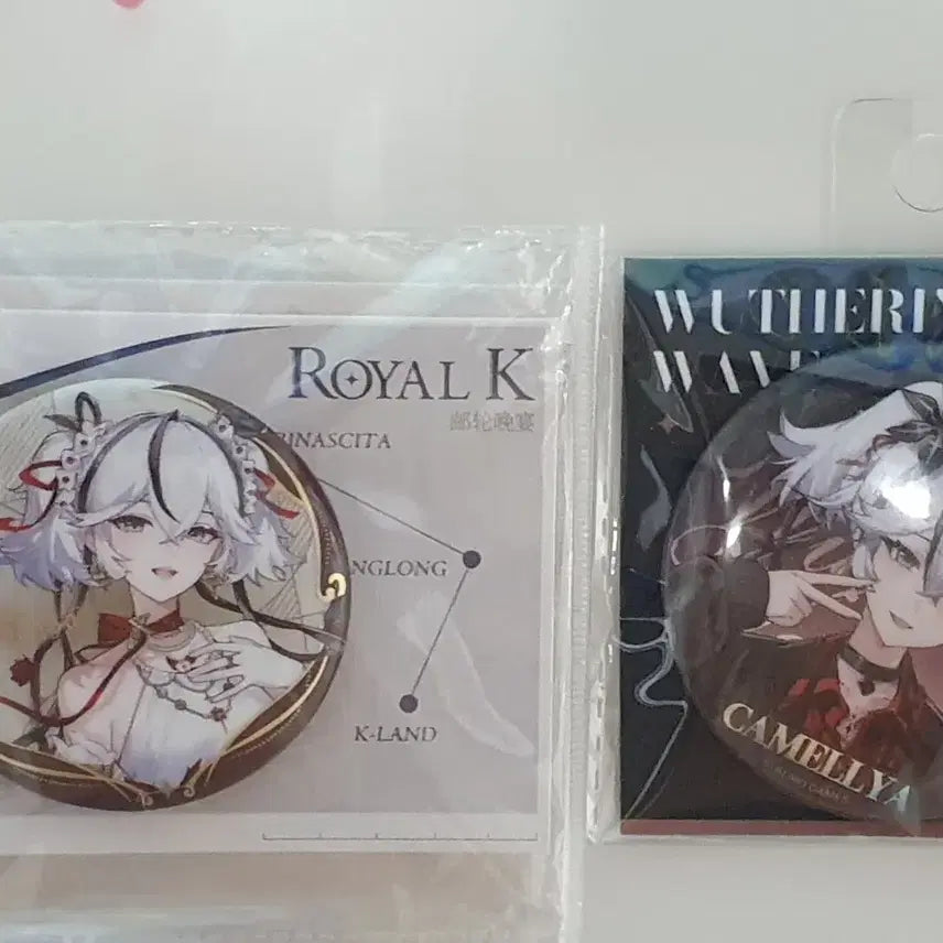 [BUNJANG] Camellia KFC Focus Prize Can Badge Bundle Set / 명조 카멜리아 kfc 포커스프리즈 캔뱃지