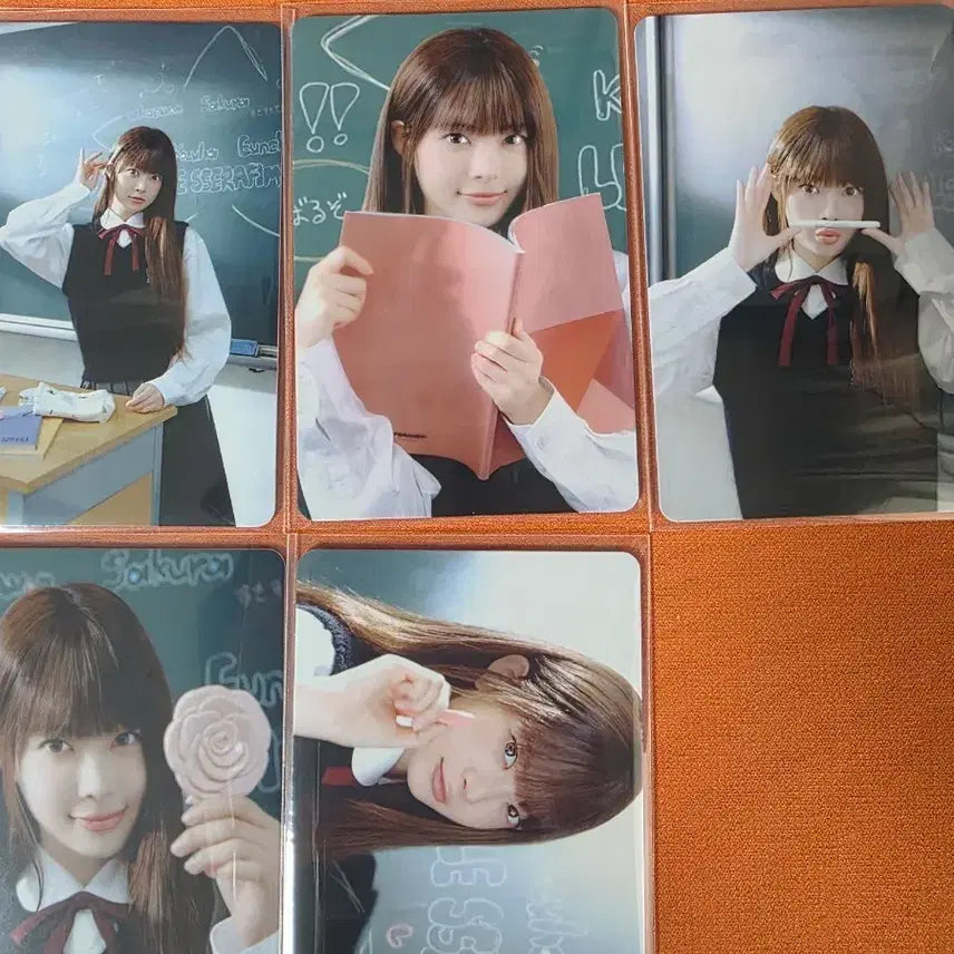 [BUNJANG] LE SSERAFIM HONG EUNCHAE School Days Photocard / 르세라핌 스쿨데이즈 포카 홍은채