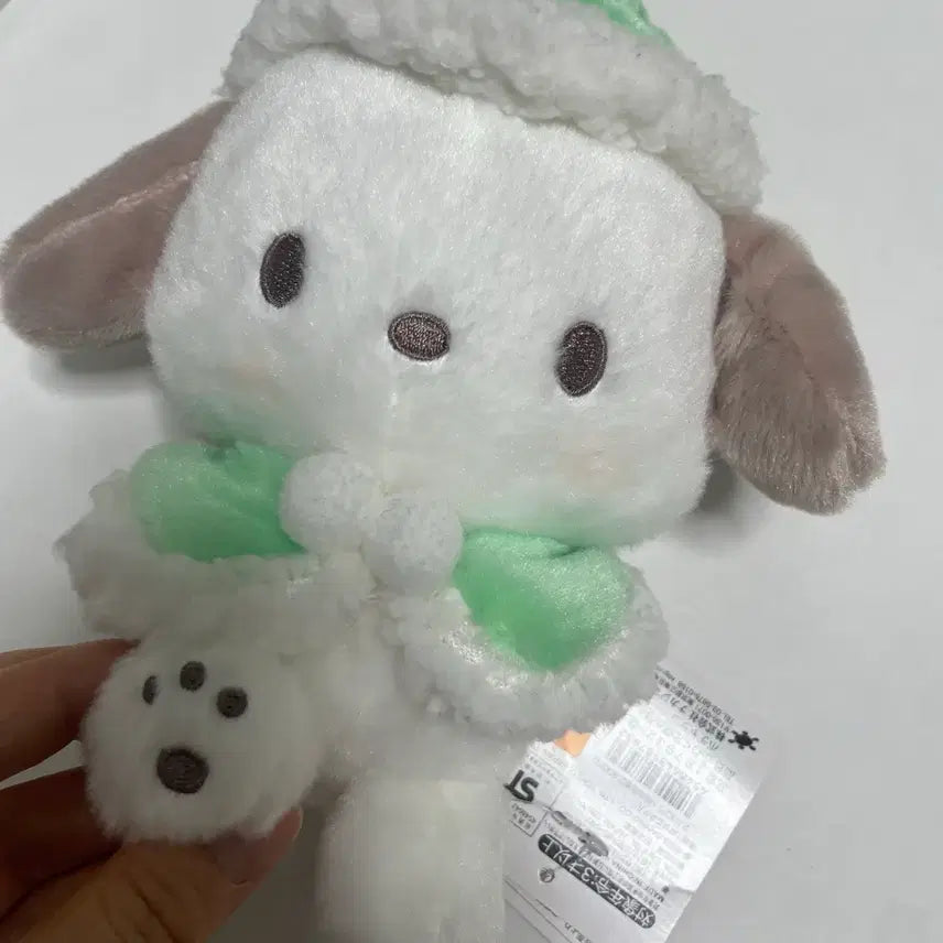 [BUNJANG] Sanrio Pochacco Mugetsu Fuwacota Doll / (희귀) 산리오 포차코 망토 후와쿠타 본본 인형