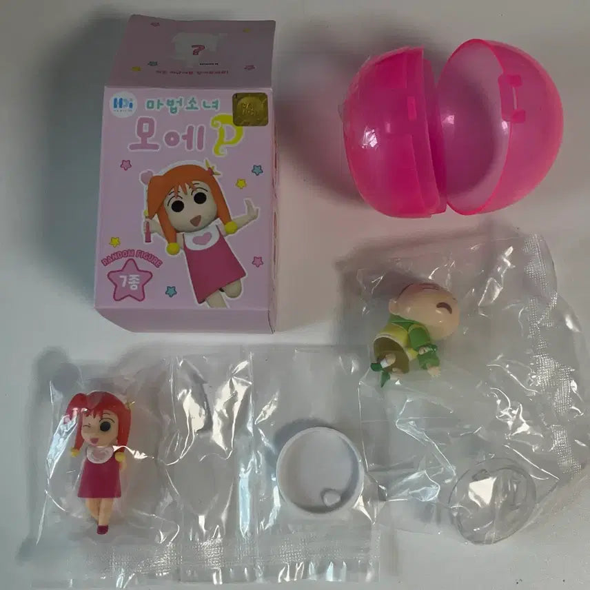[BUNJANG] Moe P + Huni Gacha Figures Bundle Set (Sealed) / [일괄] 모에p + 훈이 가챠 미개봉 새상품