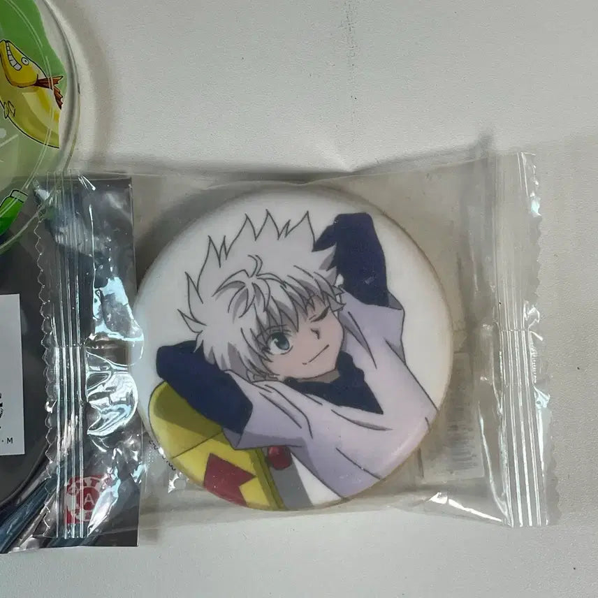 [BUNJANG] Hunter x Hunter Gratte Cookie &amp; Coaster Bundle Set - Killua, Gon / 헌터x헌터 그라떼 ( 쿠키 , 코스터 일괄 판매 ) - 키르아, 곤