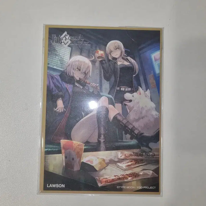 [BUNJANG] Fate/Grand Order Lawson Shikishi Jeanne Saber Alter / 페이트 그랜드 오더 페그오 로손 색지 잔느 세이버 얼터