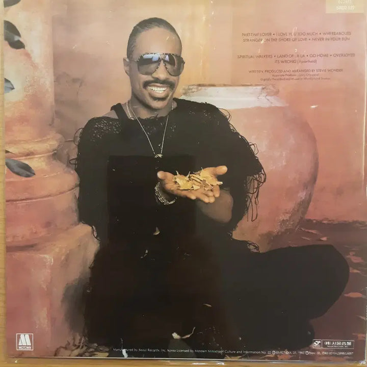 [BUNJANG] Stevie Wonder In Square Circle LP / Stevie Wonder 20집 - In Square Circle