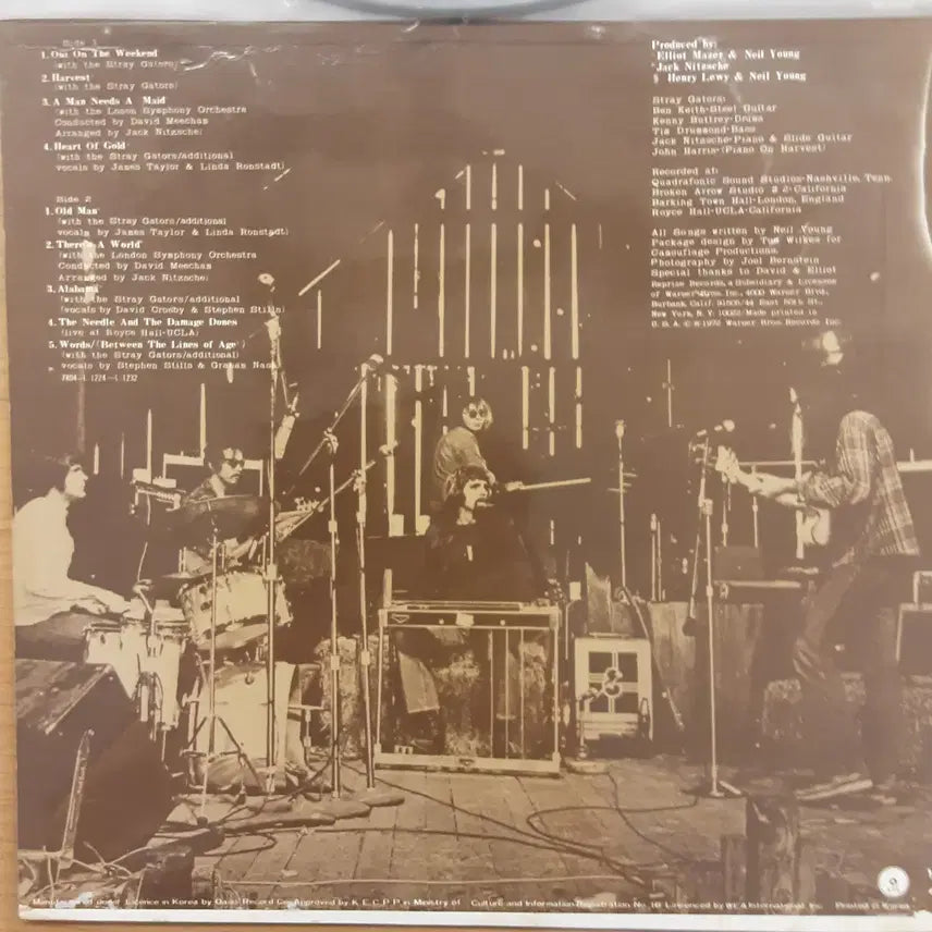 [BUNJANG] Neil Young Harvest LP / Neil Young 4집 - Harvest