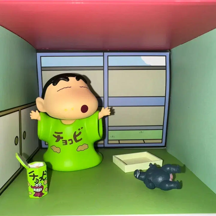 [BUNJANG] Crayon Shin-chan &amp; Nene-chan Figure Bundle / 짱구 짱아 피규어 일괄