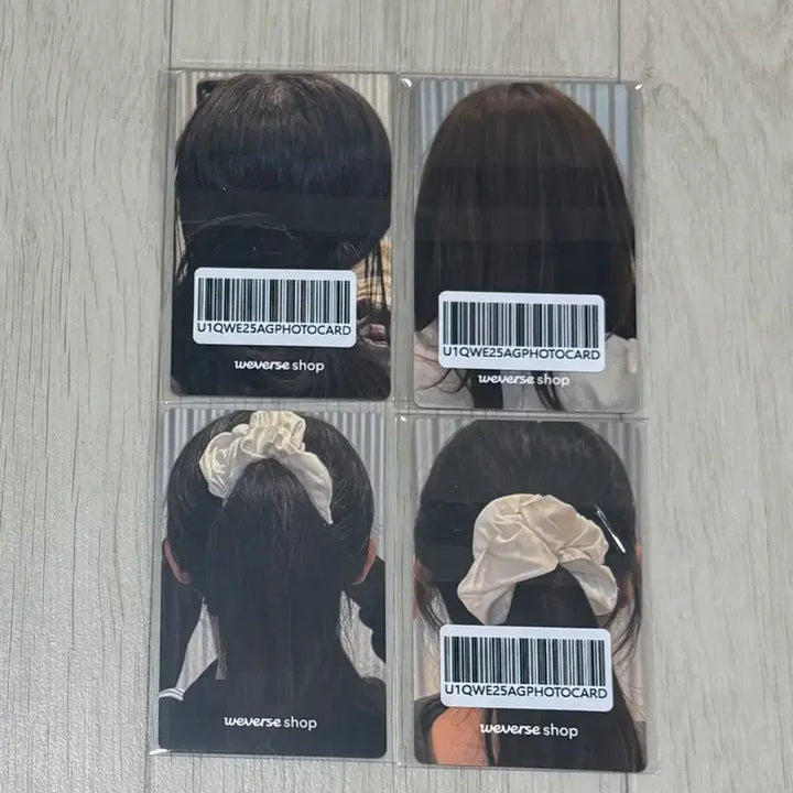 [BUNJANG] QWER Tearless Weverse Shop Double-Sided POB Set / QWER 눈물참기 위버스 샵 양면 미공 세트