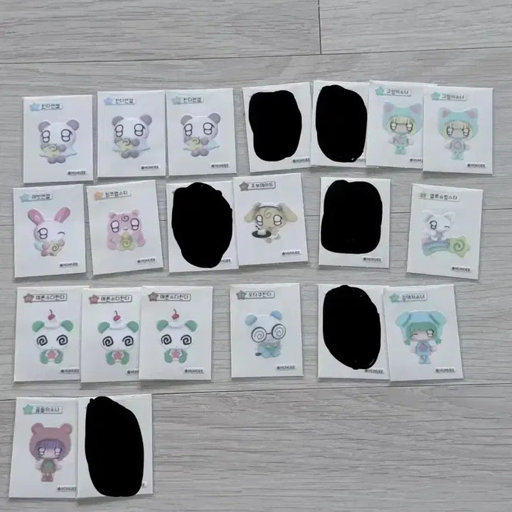 [BUNJANG] WooHoo Sticker Collection Trading / 후후이 띠부씰 교환