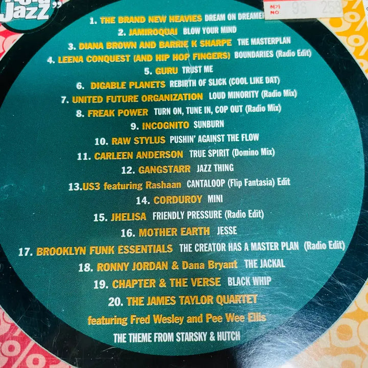 [BUNJANG] Various Artists - 100% Acid Jazz (20 Straight Chasing Classic Hits) Compilation CD / [중고음반/CD] 애시드 재즈 컴필레이션 Acid Jazz 20 Hits
