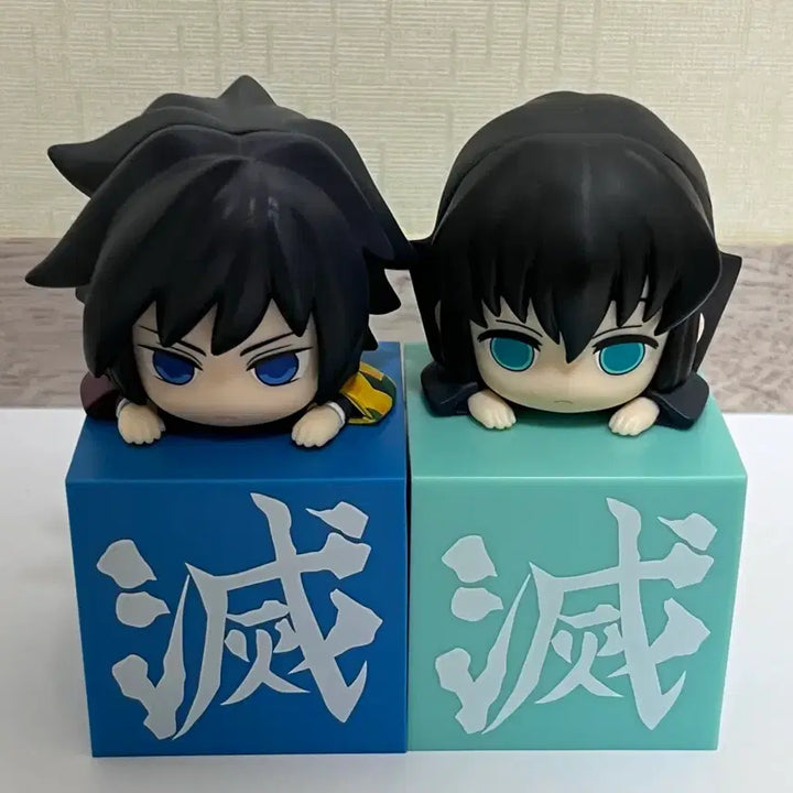 [BUNJANG] Demon Slayer Giyu Muichiro Hikkake Figure Bundle Set / 귀멸의칼날 기유 무이치로 힛카게 일괄 급처