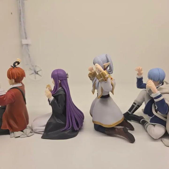 [BUNJANG] Sousou no Frieren Chokonose Figure 4 Types Set / 장송의 프리렌 쵸코노세 피규어 4종 세트