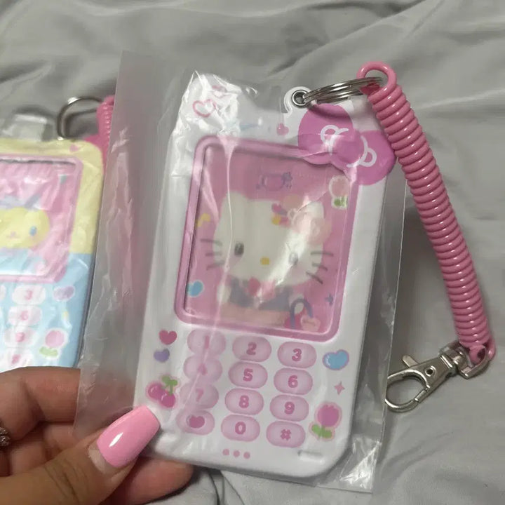 [BUNJANG] Usahana Hello Kitty Photocard Keyring Bundle Set / 우사하나 헬로키티 포토 카드 키링 일괄