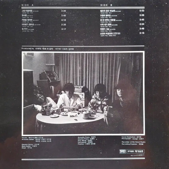 [BUNJANG] Dda-ro Tto Ga-chi II LP / 귀한음반/따로 또 같이 II LP