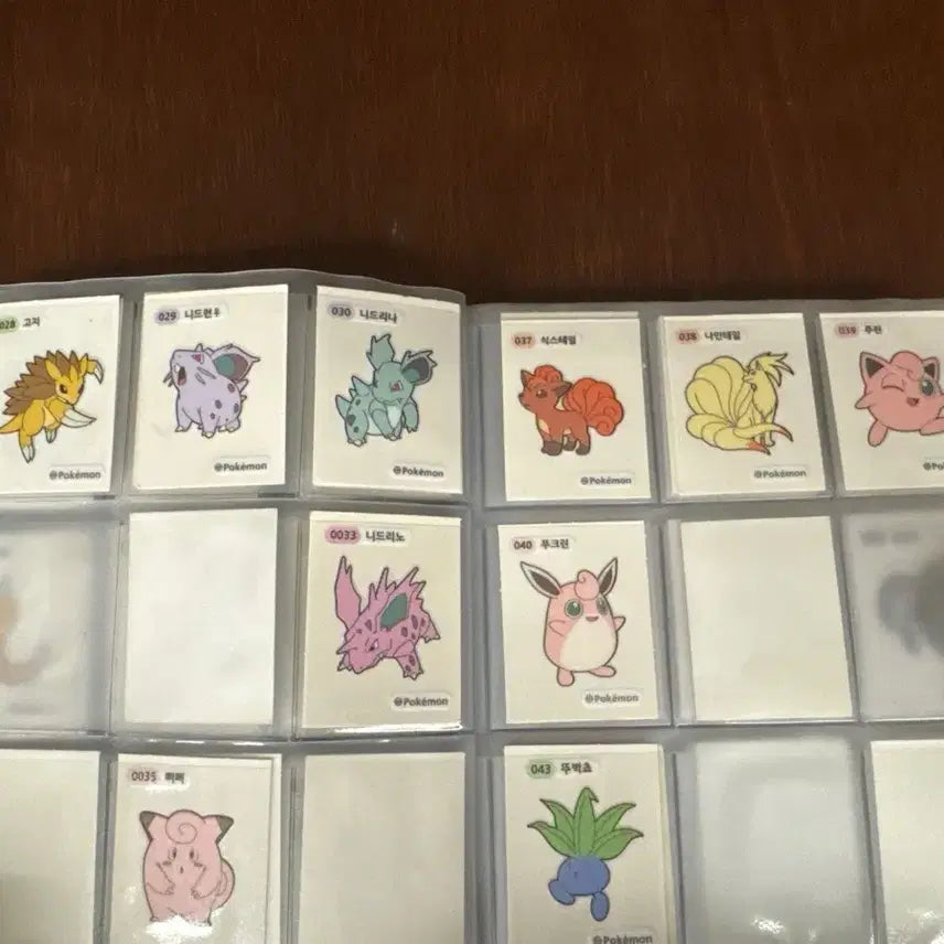 [BUNJANG] Pokemon Stickers 2023 Collection Set / 포켓몬 띠부씰 2023 시즌 모음