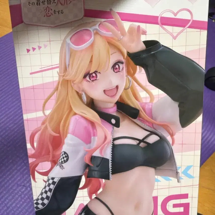 [BUNJANG] Miyazawa Model Miyazawa Model Racing Queen Ver. 1/7 Scale Figure / (개봉. 새상품) 그비스크돌은 사랑을 한다. 레이싱 퀸 버전