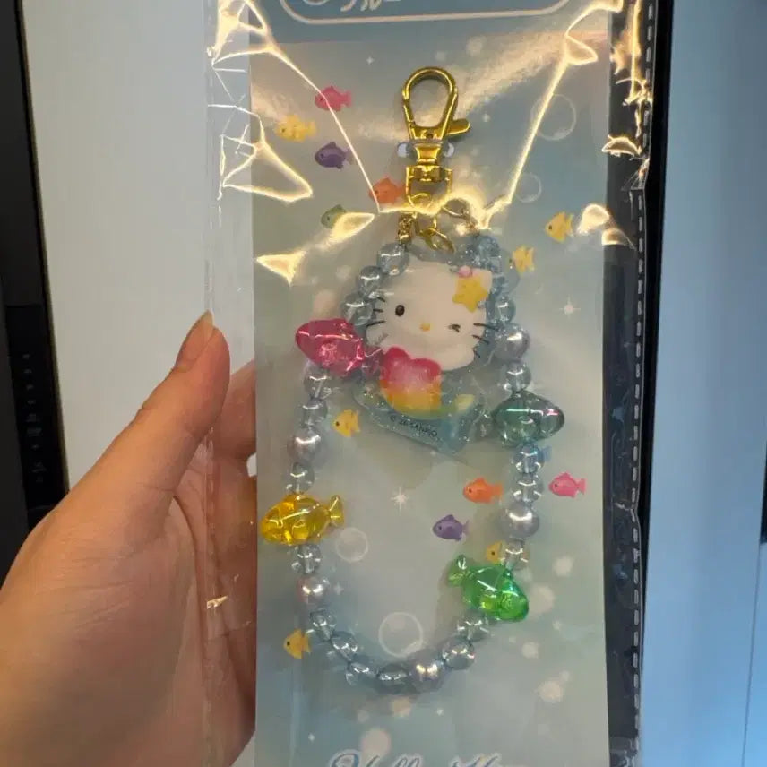 [BUNJANG] Sanrio Hello Kitty Mermaid Kuromi Bead Charm / 산리오 헬로키티 머메이드 쿠지 6번상 비즈참