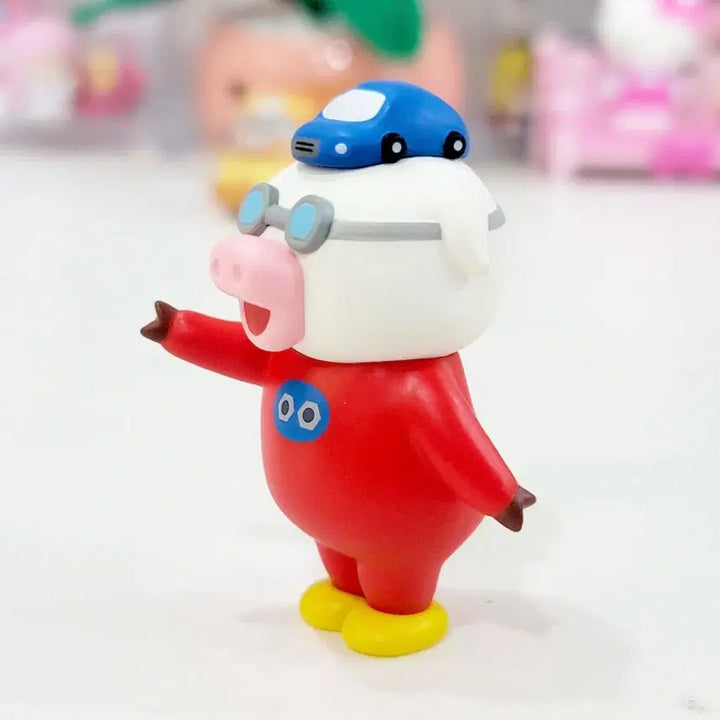 [BUNJANG] Unsealed Bread Thief Pig Kobuta Gacha Figure / 미개봉) 빵도둑 돼지 코부타 가챠 피규어