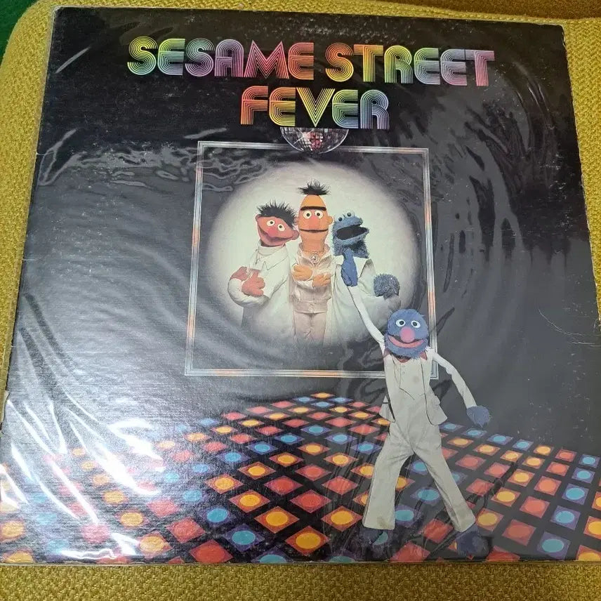 [BUNJANG] Sesame Street Fever 2LP Vinyl / 세서미 스트리트 피버 LP 2LP