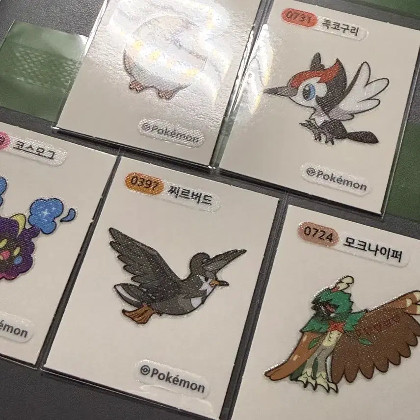 [BUNJANG] Pokemon Season 4 Stickers Bundle Set / (일괄)포켓몬 시즌4 띠부씰 일괄