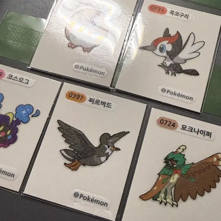 [BUNJANG] Pokemon Season 4 Stickers Bundle Set / (일괄)포켓몬 시즌4 띠부씰 일괄