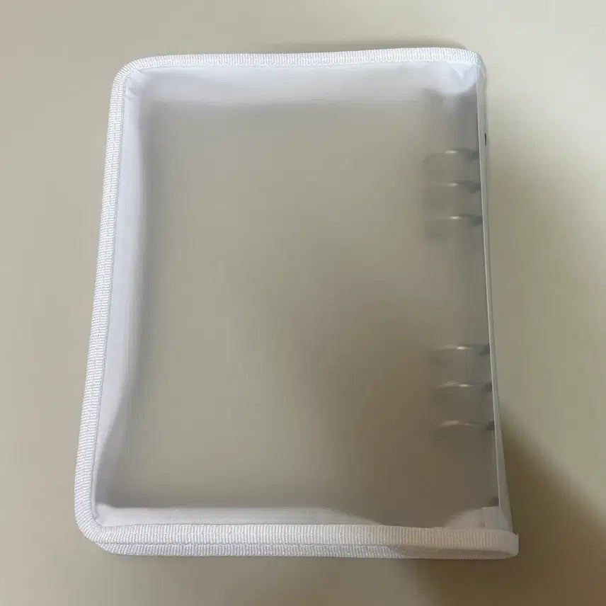 [BUNJANG] Yudeng.com A5 Zipper Binder White / 유댕닷컴 A5 지퍼 바인더 화이트