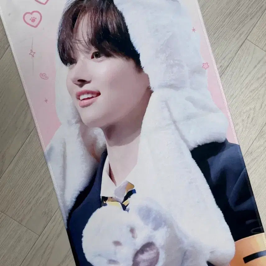 [BUNJANG] EJ 앤팀 EJ Pink Slogan / 앤팀 의주 EJ 핑크 슬로건 변의주 &amp;TEAM 콘서트 주주