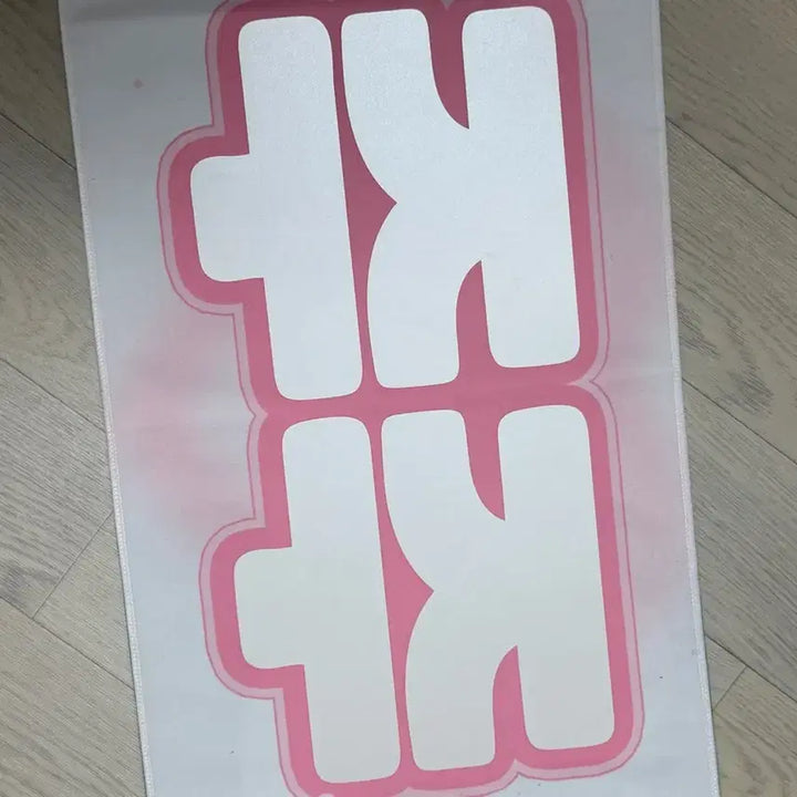 [BUNJANG] EJ 앤팀 EJ Pink Slogan / 앤팀 의주 EJ 핑크 슬로건 변의주 &amp;TEAM 콘서트 주주
