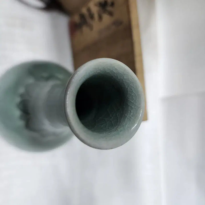 [BUNJANG] Doam Ji Soon-tak Celadon Vase / 도암 지순탁 청자화병
