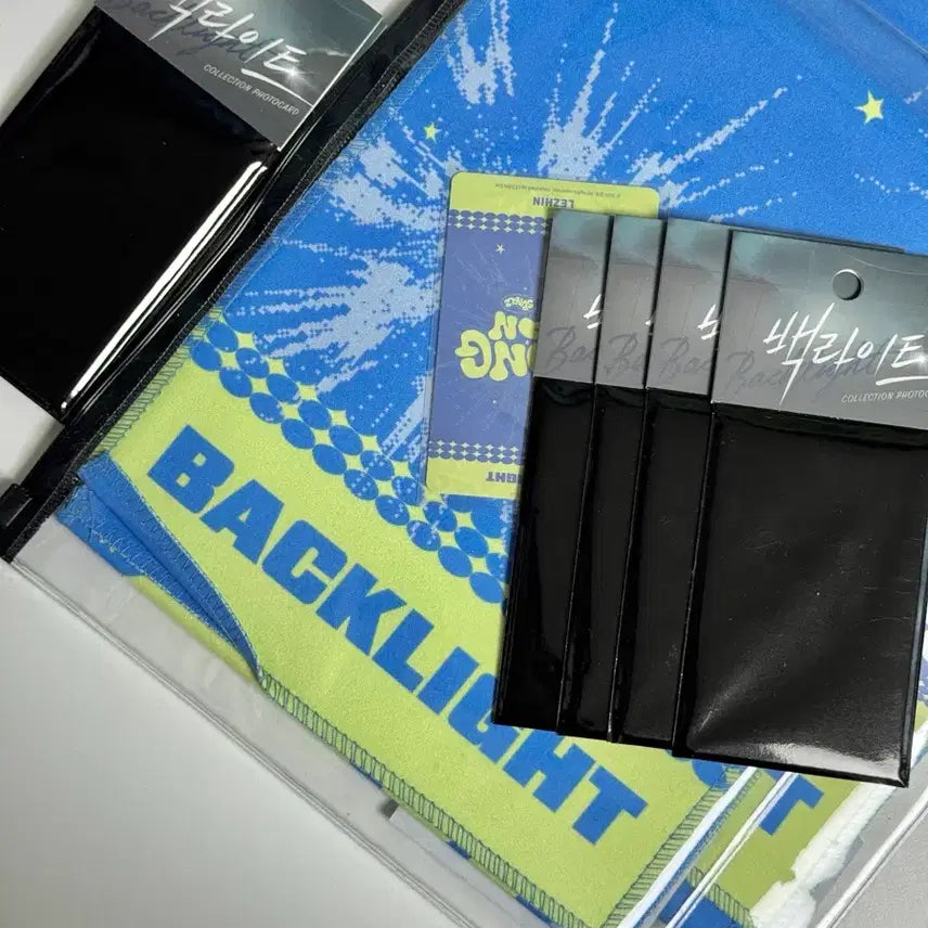 [BUNJANG] Jaime Shop Sparkles Backlight Slogan &amp; Collection Card Set / 원가양도 재이미샵 스파클즈 백라이트 슬로건 일괄