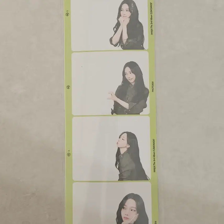 [BUNJANG] aespa Karina Photoism Photocard Lemonade / 에스파 카리나 포토이즘 포토카드 레모네이드 네컷사진