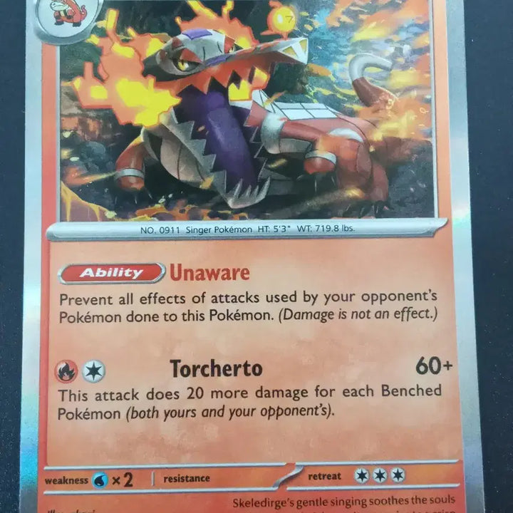 [BUNJANG] North American Edition Pokemon Card Roaring Moon 151 / 북미판 포켓몬카드 라우드본 원히트