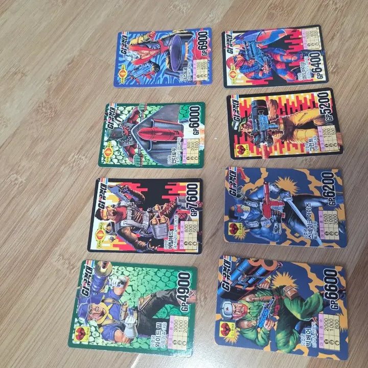[BUNJANG] 1992 Street Fighter II Classic Cards (A-Grade+) / 92년 스트리트파이터2 고전카드 a급이상