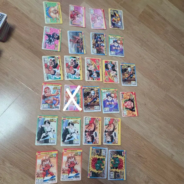 [BUNJANG] 1992 Street Fighter II Classic Cards (A-Grade+) / 92년 스트리트파이터2 고전카드 a급이상