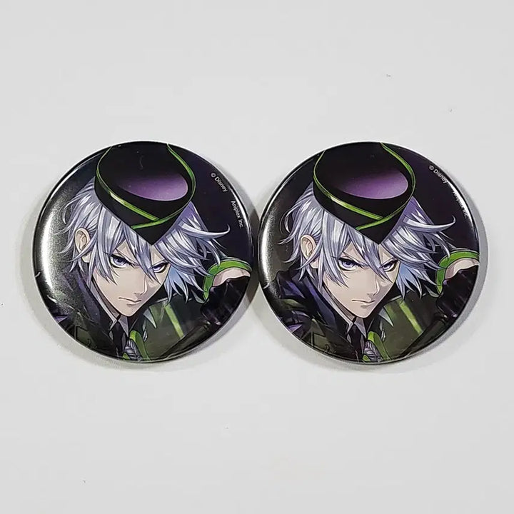 [BUNJANG] Twisted Wonderland Diasomnia Silver Semi-Loose Normal Can Badge Set / 트위스테 실버 반루즈 통상 캔뱃지 트위스티드 원더랜드 디아솜니아