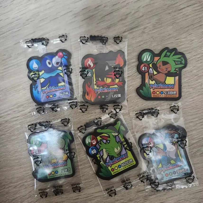 [BUNJANG] Pokemon Cookie Magnet Bundle Set / 포켓몬 쿠키 마그넷 일괄 판매합니다 (추가)