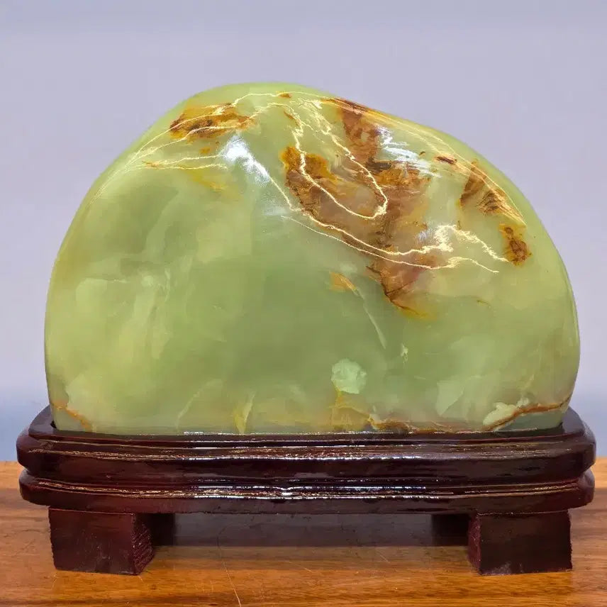 [BUNJANG] Sansugyeong Jade Stone Display / 26070205 산수경 옥 가공 수석 팝니다