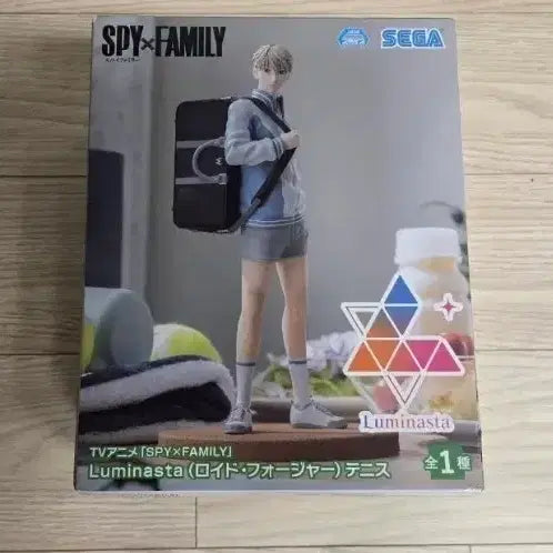 [BUNJANG] Spy x Family Sega Luminasta Loid Forger Tennis Version Figure (Sealed) / 미개봉 스파이 패밀리 세가 루미나스타 피규어 로이드 포저 테니스버전