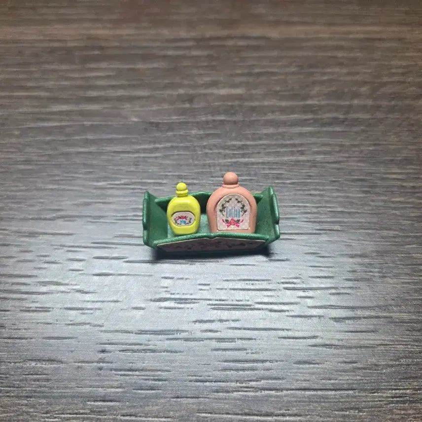 [BUNJANG] Sylvanian Families Green Vanity Accessories (3 pcs) / 단종) 실바니안 초록화장대 소품 3종