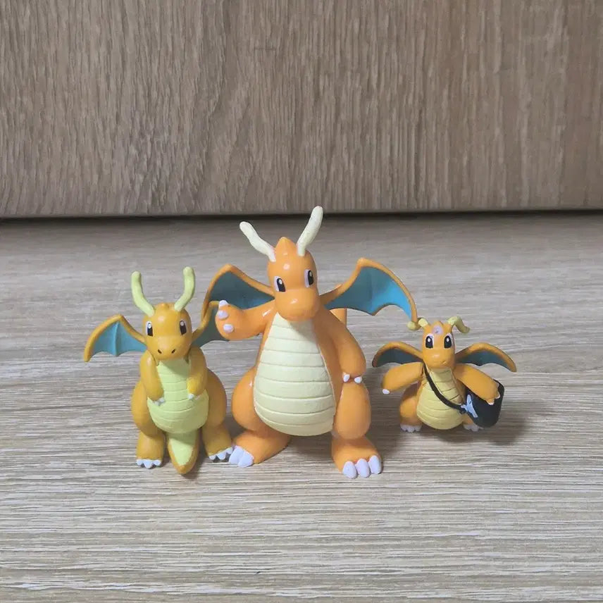 [BUNJANG] Pokemon Figure Rare Strap Gacha Dragonite Set / 포켓몬 피규어 희귀 스트랩 가챠 망나뇽 세트