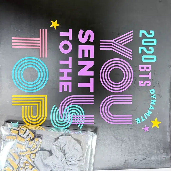 [BUNJANG] BTS Dynamite Commemorative Towel Set &amp; Idol Scrunchie Set / 방탄소년단 BTS 다마 다이너마이트 기념 타월 타올 세트, 아이돌 스크런