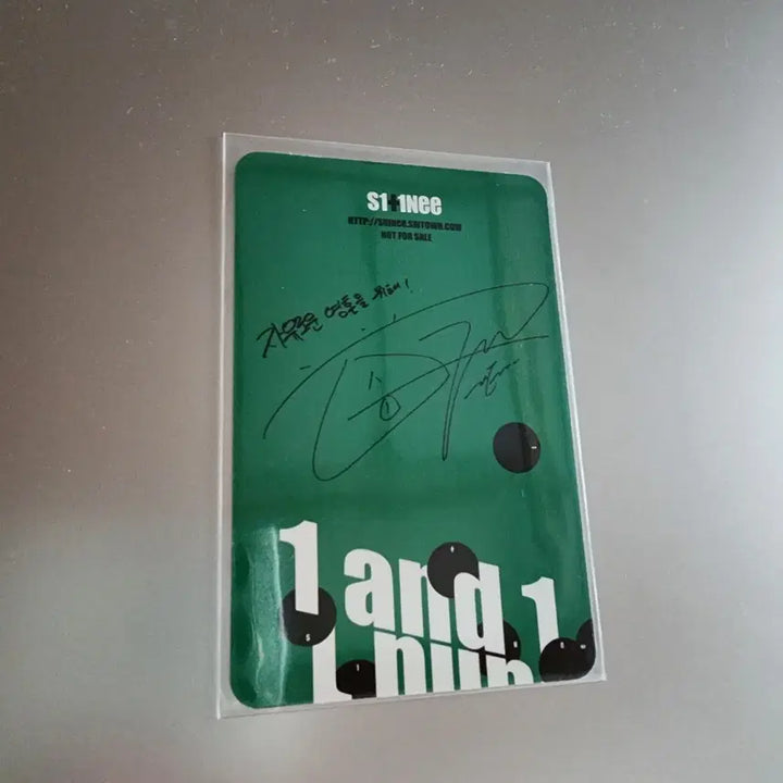 [BUNJANG] SHINee Onew 1&amp;1 Photocard / 샤이니 1&amp;1 원앤원 온유 포카