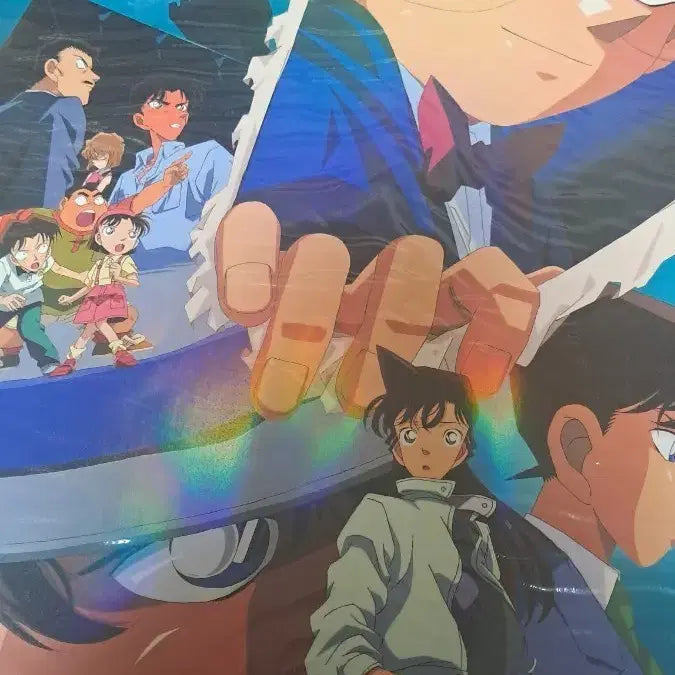 [BUNJANG] Detective Conan: The Last Wizard of the Century Hologram Poster / 명탐정 코난 세기말의 마술사 포스터