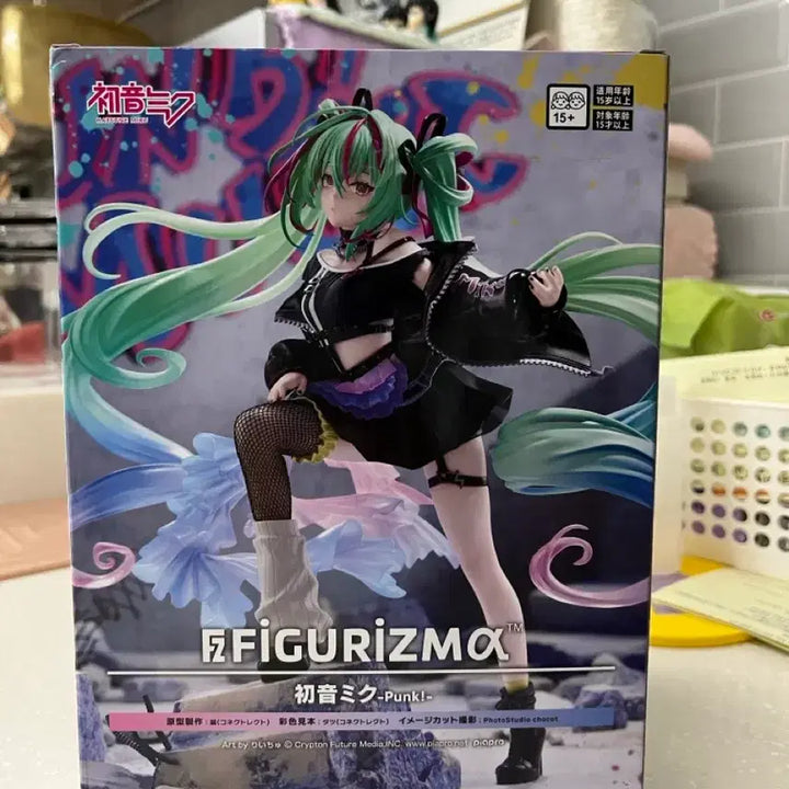 [BUNJANG] Sega Figuryzm Hatsune Miku Punk (Sealed) / ( 미개봉) 세가 피규어리즘 하츠네 미쿠 펑크